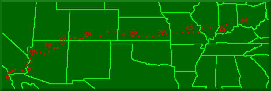 USA map