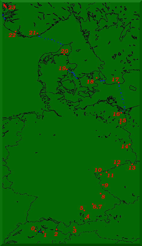 Europe map