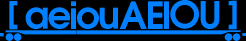 re-aeiouAEIOU