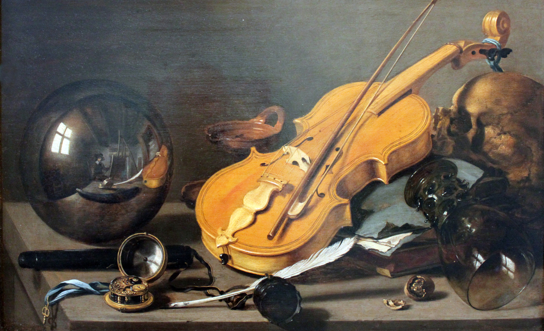 Still Life With Self Portrait