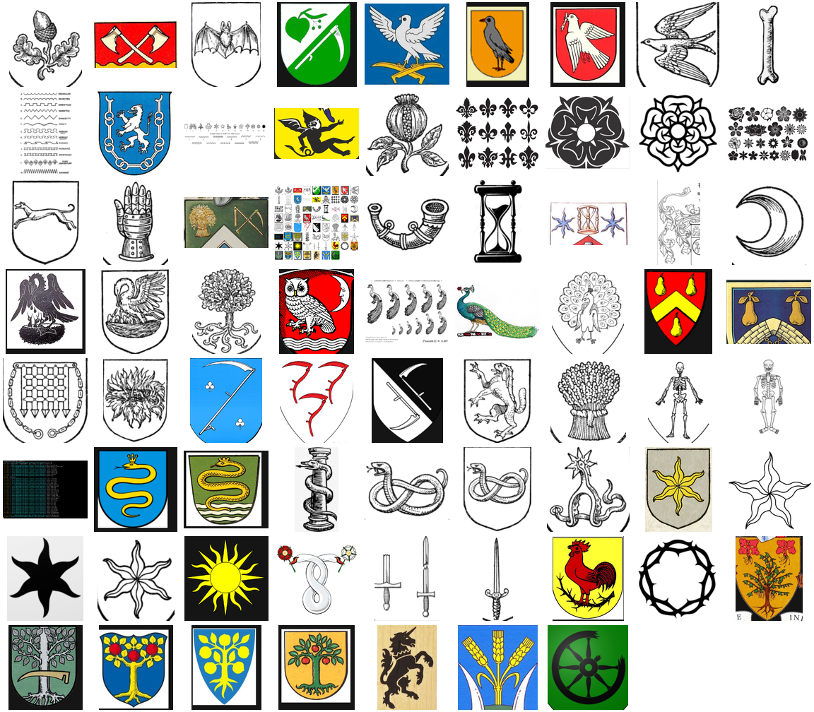 Heraldry references